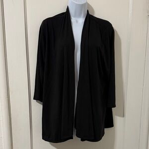 Notations Woman Black Women's Open Cardigan